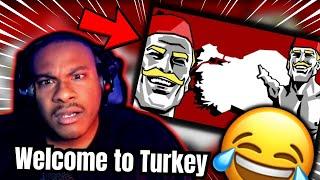 AMERICAN STREAMER REACTS TO TURKEY MEMES | Welcome to Turkey (Türkiye) REACTION