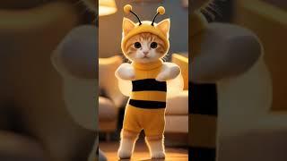 Cute cat dance  #shortsfeed #shorts #viralshort #cute #catdance #ytcat #explorepage #trending #fvpシ