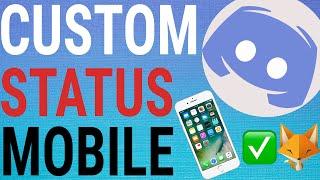 How To Set A Custom Status on Discord Mobile