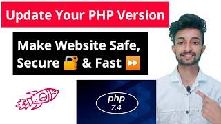 PHP Update Required/update PHP version in WordPress website | How to update PHP version in WordPress