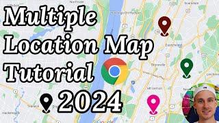 Create A Multiple Locations Map on Google (Full 2024 Tutorial)!
