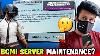 BGMI Server Maintenance  | BGMI ComeBack Hint?