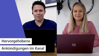 Microsoft Teams Tutorial | Hervorgehobene Ankündigungen im Kanal (2020) | Microsoft