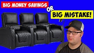 Buying Theater Seats off Amazon - Big Savings or Big MISTAKE? Weilianda vs Valencia