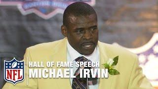 Michael Irvin Impassioned Hall of Fame Speech  | NFL Network