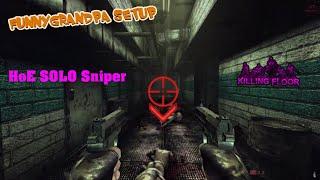 КФ АД на ЗЕМЛЕ снайпер соло Killing Floor HoE Solo Sniper KF-BioticsLab