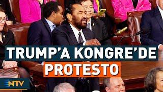 Trump'a Kongre'de Protesto! Al Green Salondan Çıkartıldı | NTV