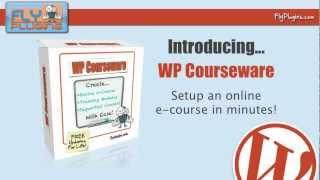 WP Courseware Premium WordPress Plugin Online eCourse