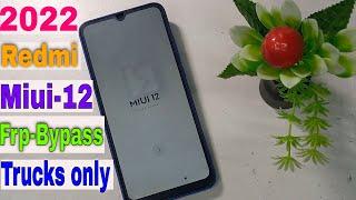 redmi miui 12 frp bypass latest solutions 2022 | redmi miui 12 google account bypass latest  video