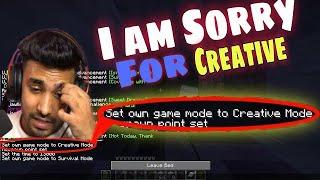 herobrine smp creative || herobrine smp || herobrine smp creative mode use || it's Gaurav 26