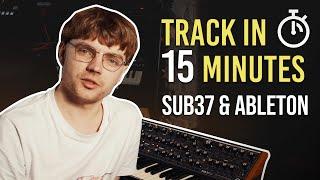 Track from Scratch with Moog Sub 37 | Ableton Tutorial | Melodic House