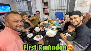 Our First Ramadan with Basil | table toot gai end time pe
