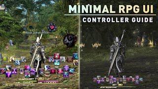 Immersive & Clean FFXIV UI Guide (Watch This Before Using Controller!)