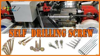 Huazhen fastener | Production Line of Self Drilling Screw & Roofing Screw