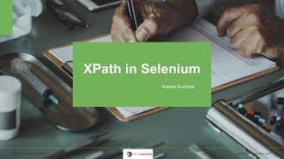 XPATH tutorial selenium | Selenium Tutorial | Techcanvass