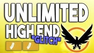 The Division "GLITCH" LINCOIN TUNNEL "CHALLENGE MODE" UNLIMITED HIGH END - PHOENIX FARMING !!