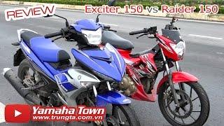 Exciter 150 đọ dáng Raider 150 ▶ So sánh tổng quan, test tiếng pô