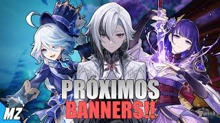 PRÓXIMOS BANNERS!! PERSONAGENS NOVOS!! | Genshin Impact