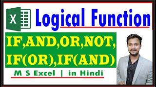 Excel Logical Function - IF,AND,OR,NOT