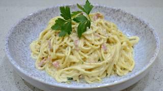 Easy Cheesy Creamy Spaghetti Carbonara *Non-Traditional*