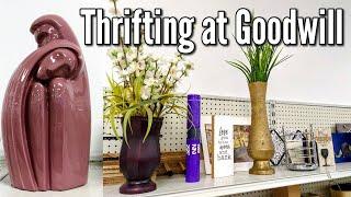 Thrifting at Goodwill-Interesting Vintage Thrift Finds + What I Scored & How I used It!