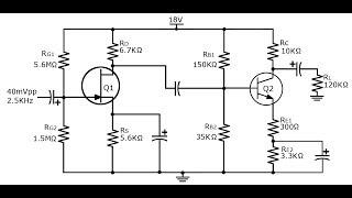 56. Combination FET and BJT Circuit (BIFET)