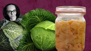 Cabbage - WITHOUT REFRIGERATION keep for many years! How to create an emergency supply!