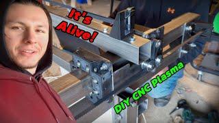 I want a CNC Plasma Business. SO I MADE ONE | Motors, Belts, Electrical | Pt. 2