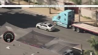 Live Police Chase in L.A