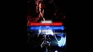 Knightfall Vader Vs Redeemed Anakin | Legends #edit  #starwars  #1v1  #fyp