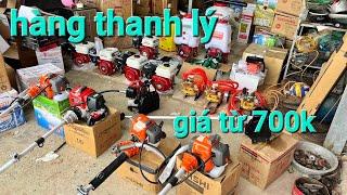 29/5- thanh lý máy xăng, xịt thuốc, đầu nén, máy cắt cỏ ️ 0344862079️ 0889930477