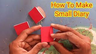 How To Make Small Diary // Mini book kaise banata hai//