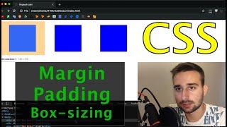 CSS Margin, Padding, Box-sizing. Как задать блокам отступы? Урок CSS для начинающих. #изивеб