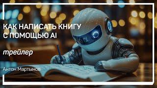 Трейлер класса «Как написать книгу с помощью AI» Антон Мартынов