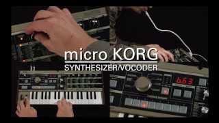 The microKORG Synthesizer/Vocoder from Korg -- A Closer Look!