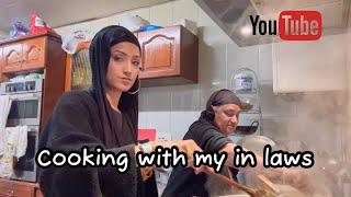 Cooking with my In Laws #dailyvlogs