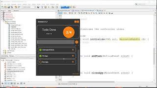 JavaFX Tutorial for Beginners - TODO App Part 2 - Adding Todo Item