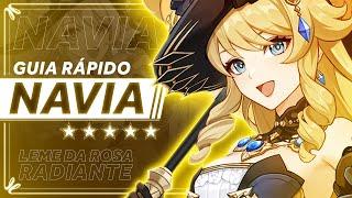 GUIA RÁPIDO da NAVIA! | GENSHIN IMPACT