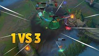 T1 Faker - Akali 1 vs 3