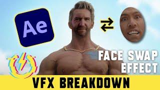 FACE SWAP EFFECT from FREE GUY (After Effects Tutorial)