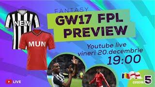 Preview GW17 FPL - Fantasy Fotbal Englez (S05, E18)