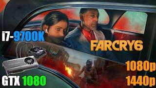 Far Cry 6 l GTX 1080 i7 9700K l Ultra FSR Settings l 1080p 1440p l