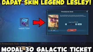 DAPAT SKIN LEGEND LESLEY DI RONDE 2 TOKEN EVENT STAR WARS! | MOBILE LEGENDS