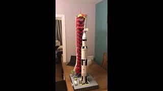 Lego Saturn V and LUT