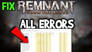 Remnant from the Ashes – How to Fix All Errors – Complete Tutorial