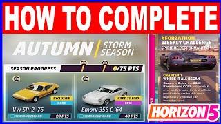 Forza Horizon 5 Series 36 Festival Playlist Autumn Season S36 Horizon Cars and Coffee - Update 36