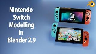Nintendo switch 3D modeling Tutorial in Blender 2.9
