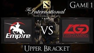 Dota 2 The International 2015 Team Empire vs LGD