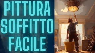 Imbiancare soffitto senza fatica con il rullo [TUTORIAL]