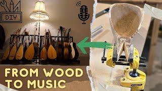 DIY: How to Make a Traditional Turkish Instrument at Home / Evde Saz Nasıl Yapılır - Part 1